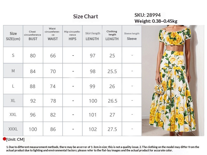 Conjunto de mujer elegante falda plisada estampada y top moda_voghion.com