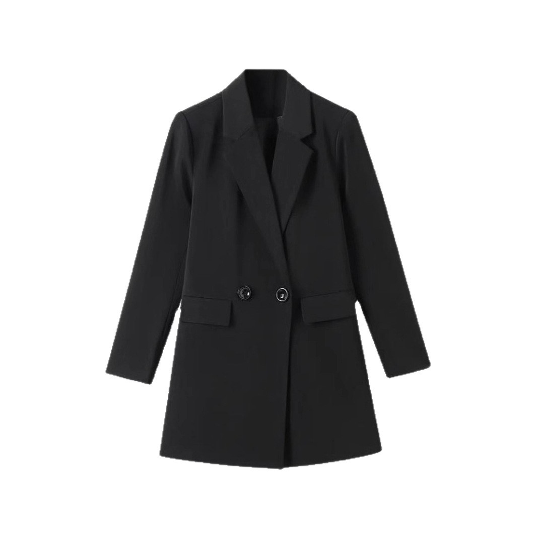 Cross-border Clothing Wholesale: Loose-fitting Solid Color Tops, Popular Blazers, Stylish Korean-style Spring And Autumn_voghion.com