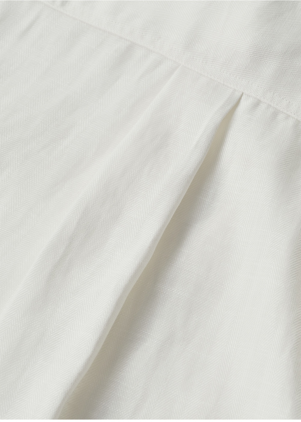Camicia donna stile old money in lino e tencel con colletto_voghion.com