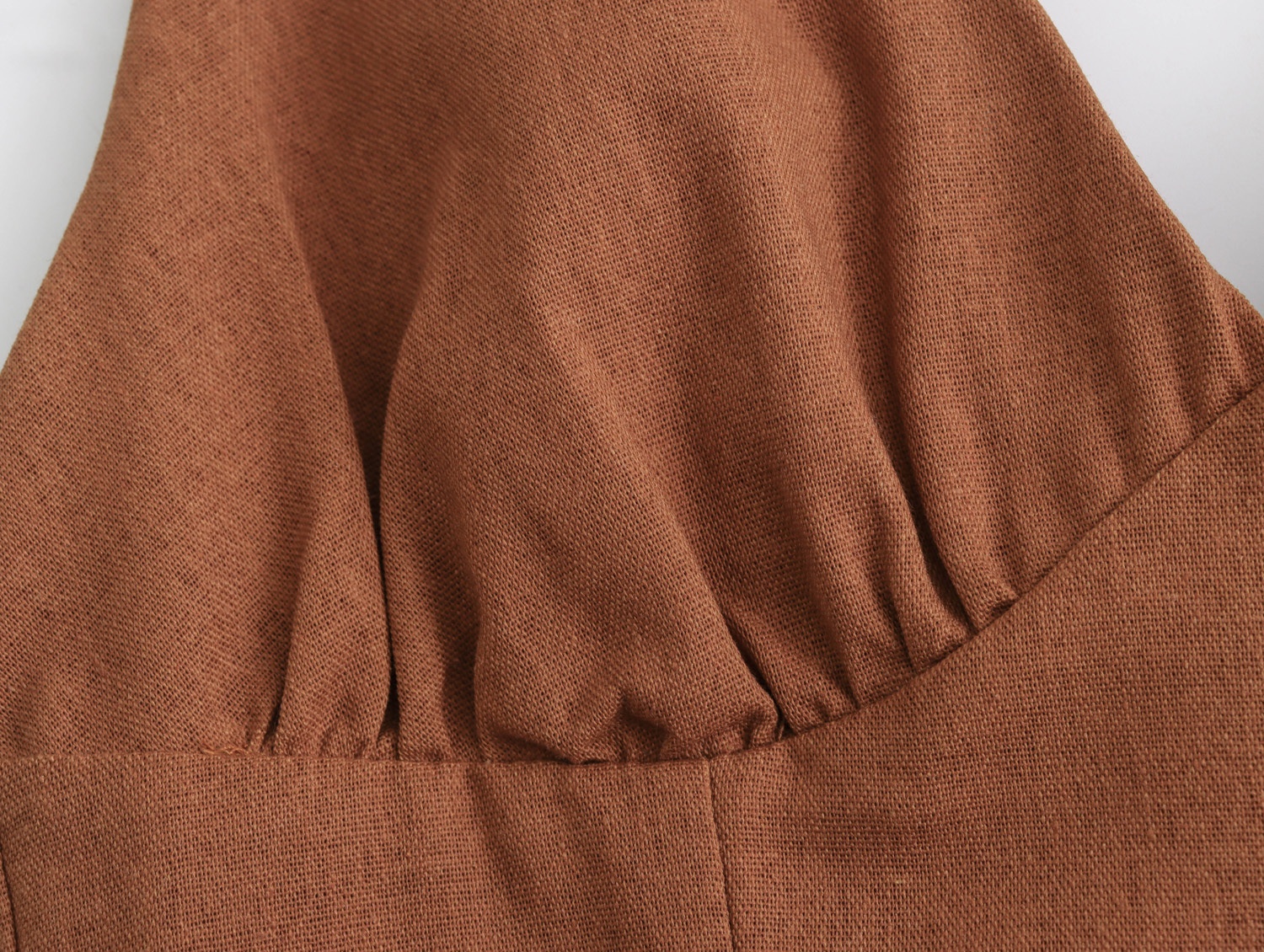 Damen Korsettkleid Aus Leinenmix Für Sommerliche Eleganz_voghion.com