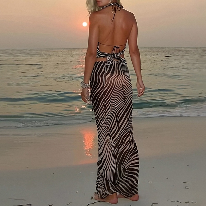2026 Spring New Cross-Border European And American Fashion Casual Leopard Print Sexy Backless Halter Neck Tank Top_voghion.com