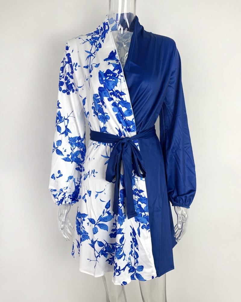 Elegancka sukienka damska plus size jesienny styl moda_voghion.com