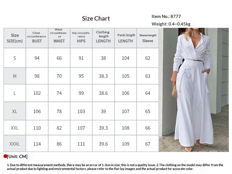 Elegant Women's Clothing Set Solid Colour Loose Commuter Style_voghion.com