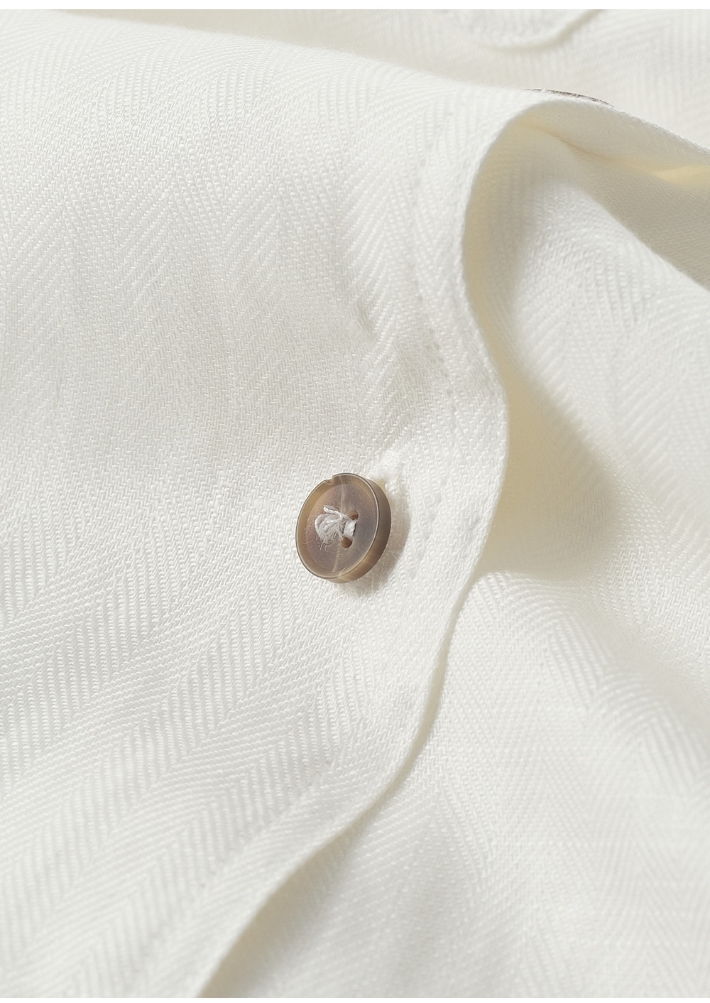Camicia donna stile old money in lino e tencel con colletto_voghion.com