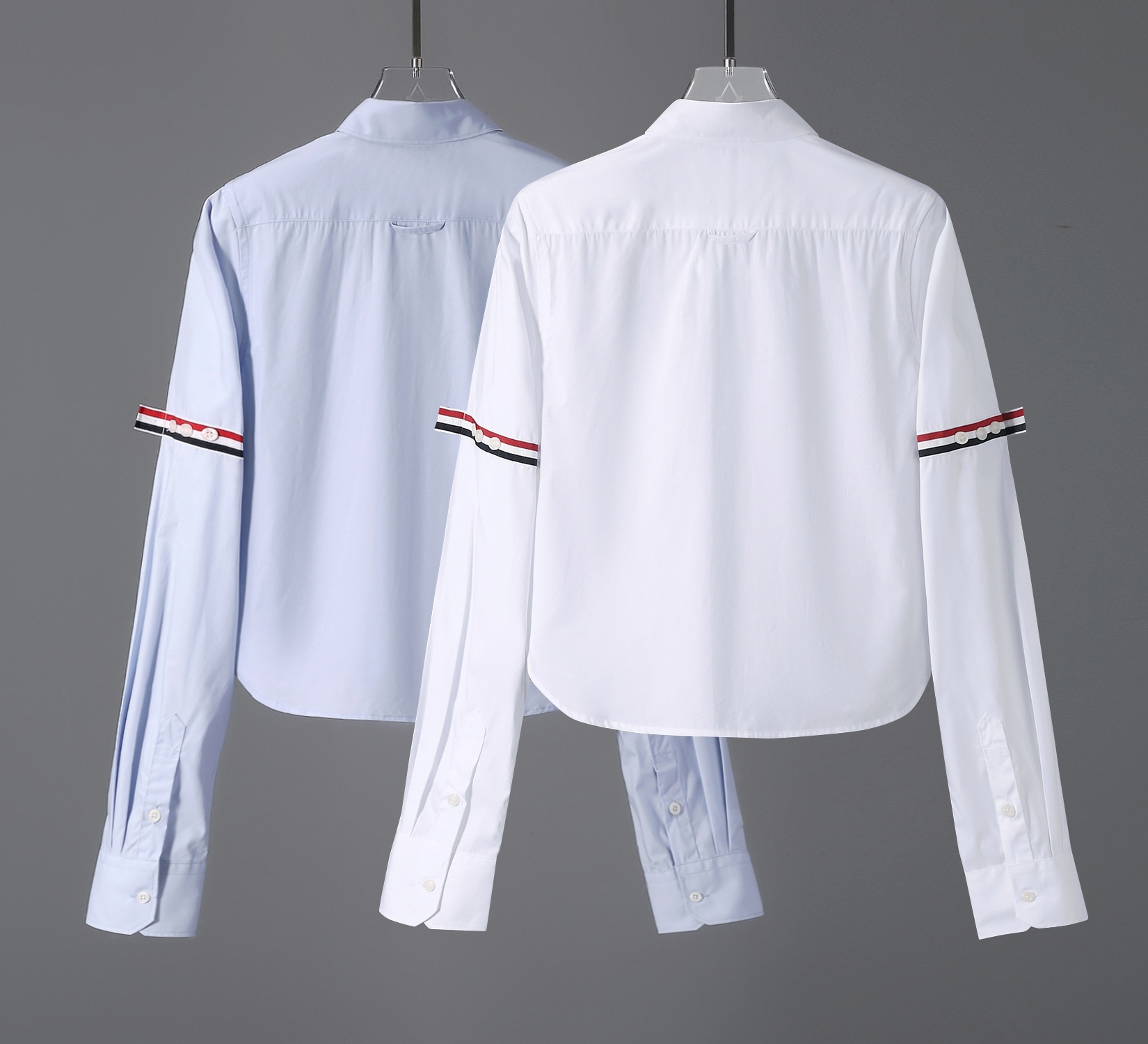 Camicetta donna crop top maniche lunghe vita alta moda elegante_voghion.com