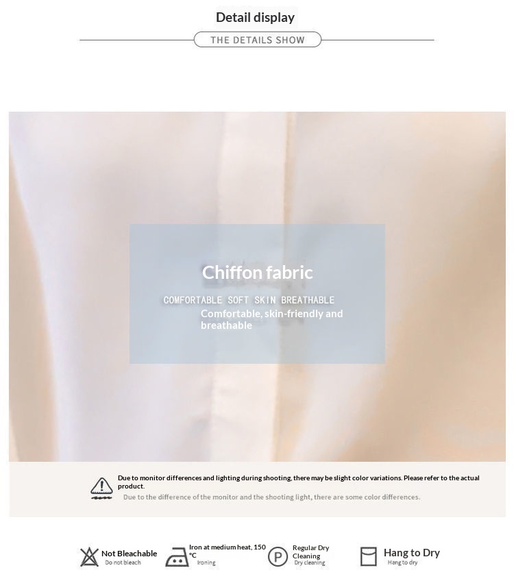 Women's Loose Chiffon Blouse Long Sleeve Casual Elegant Shirt_voghion.com