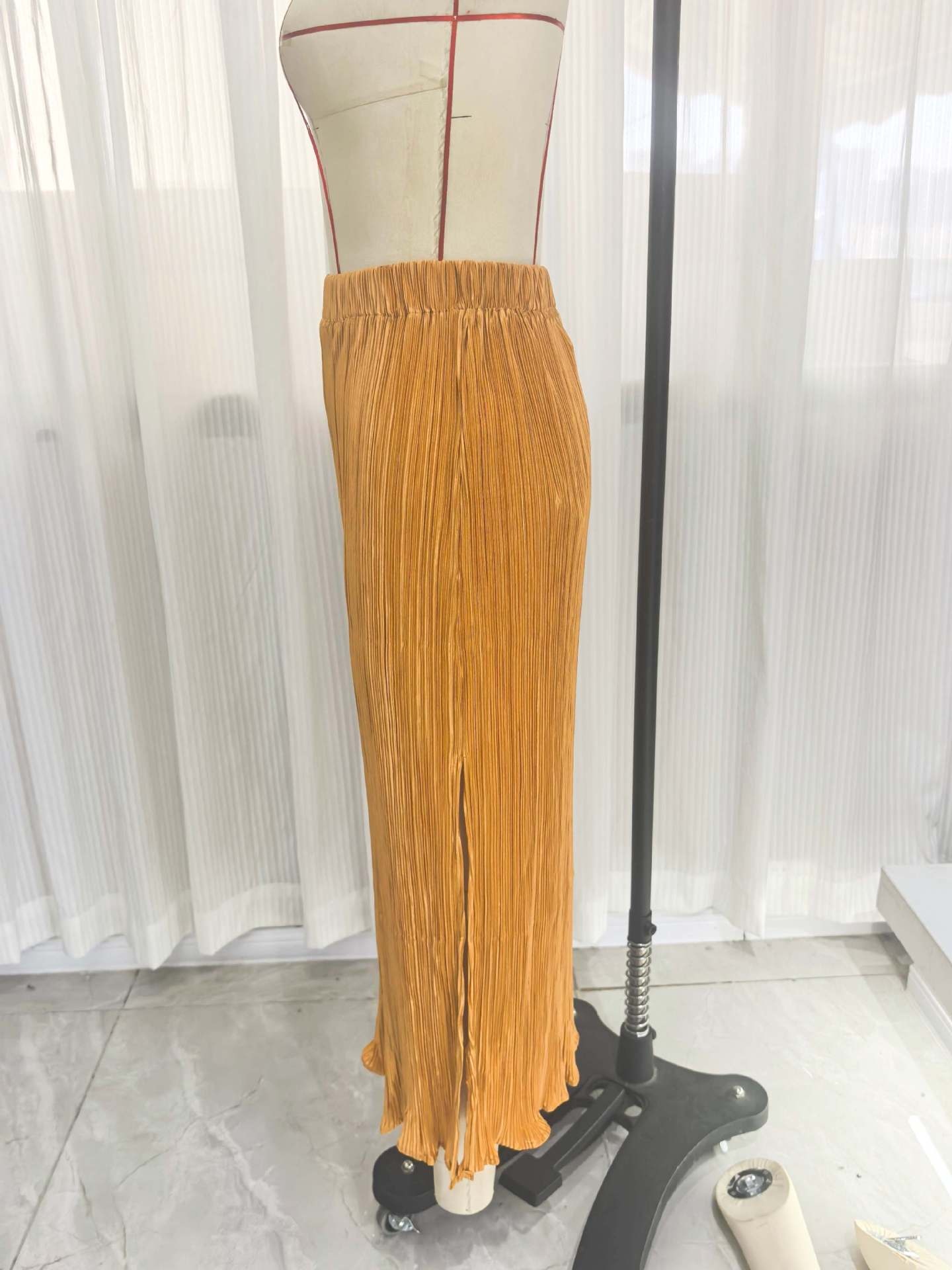 Women's High-waisted Skirt Elegant Summer Plus Size Skirt_voghion.com