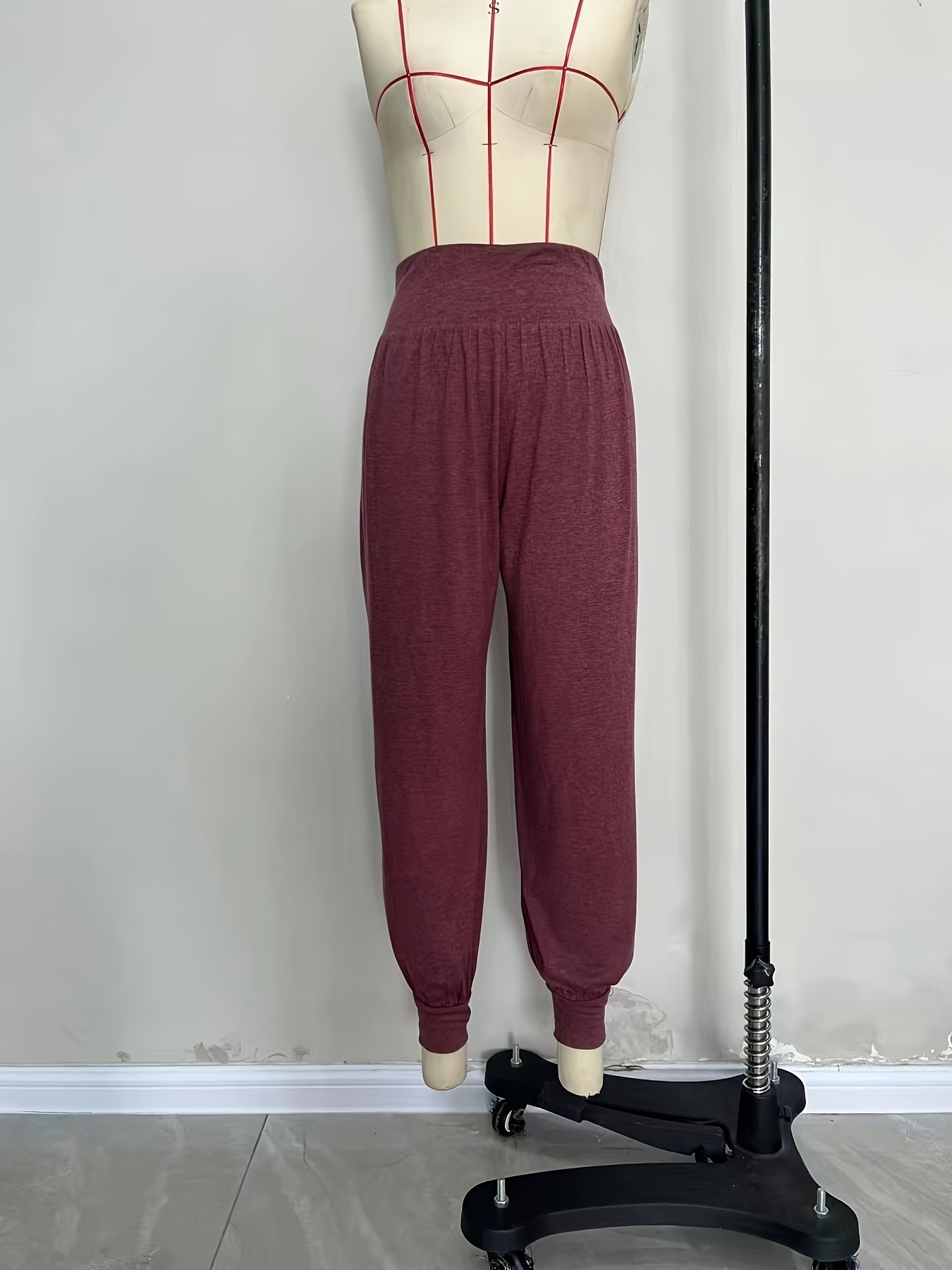 Calças de yoga para mulher corte reto para pilates e ginástica_voghion.com