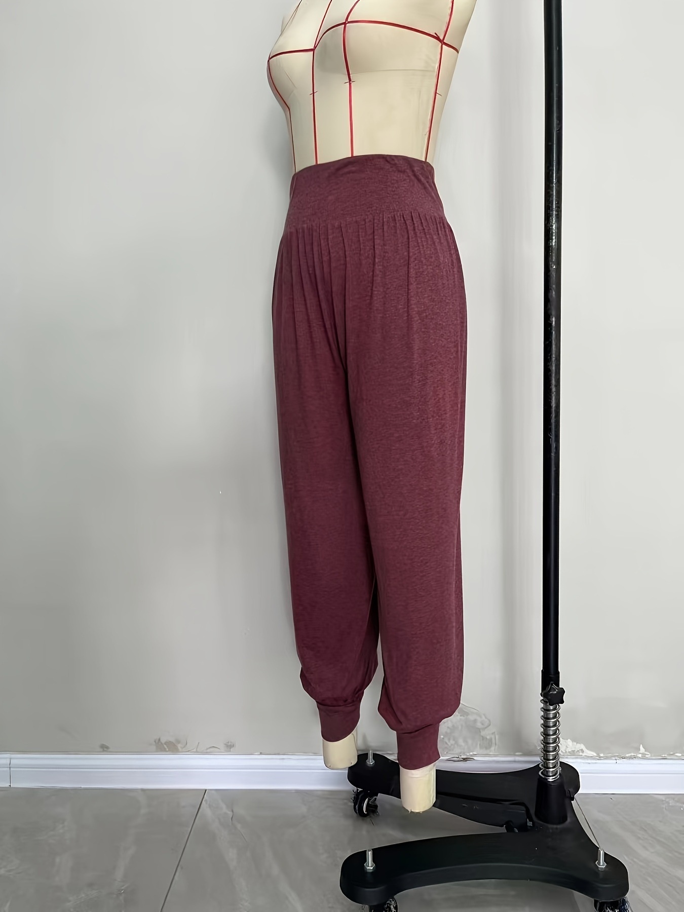 Calças de yoga para mulher corte reto para pilates e ginástica_voghion.com