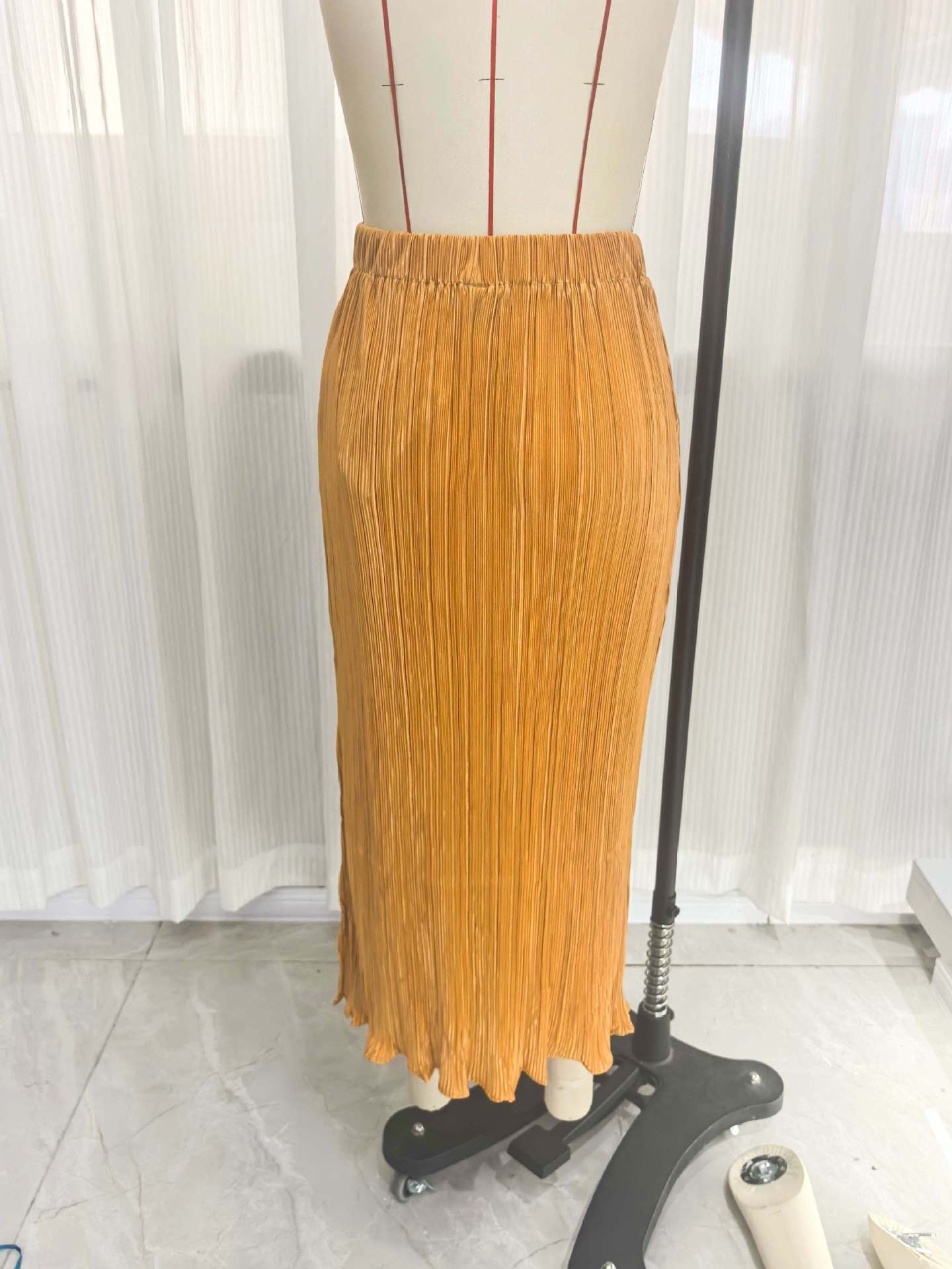 Women's High-waisted Skirt Elegant Summer Plus Size Skirt_voghion.com