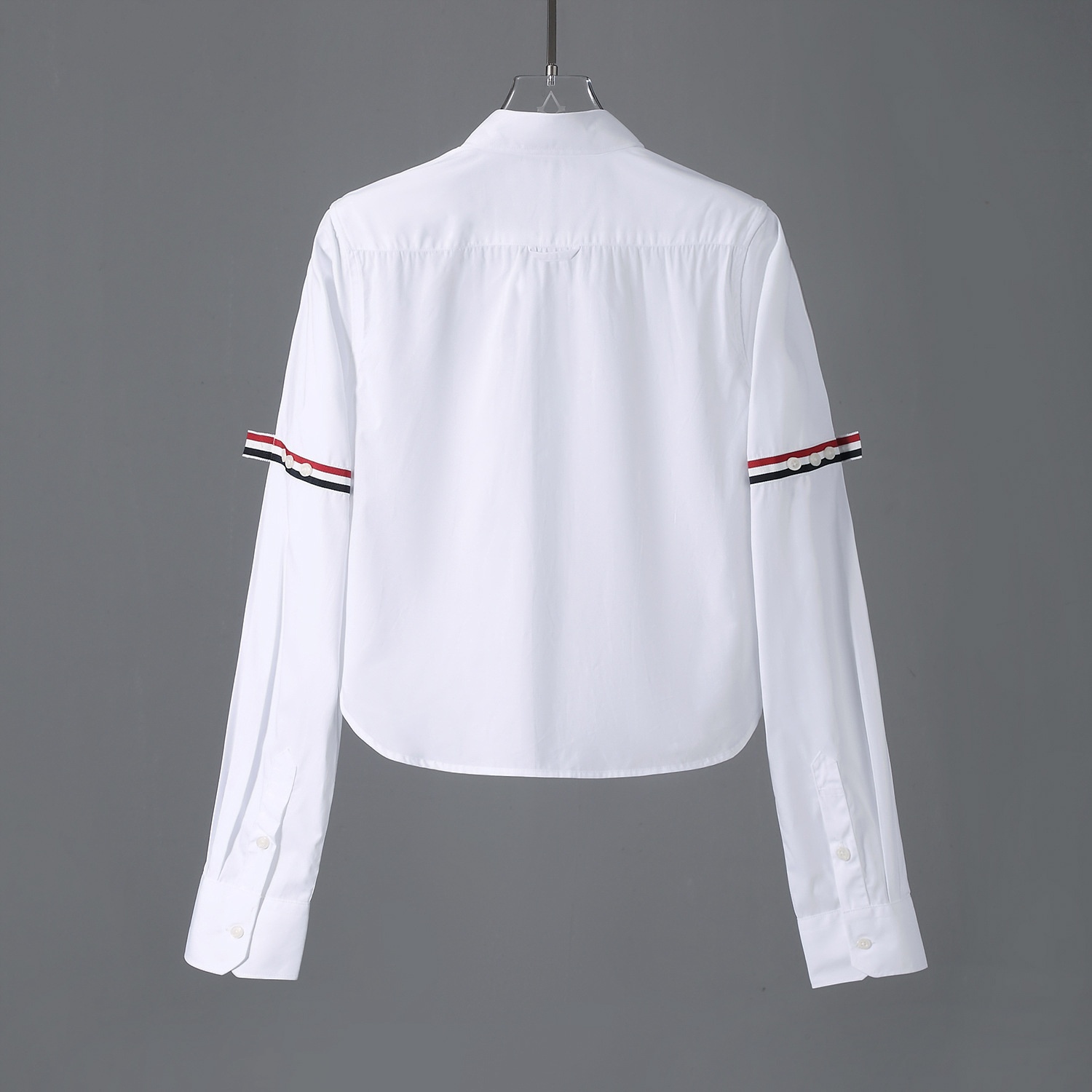 Camicetta donna crop top maniche lunghe vita alta moda elegante_voghion.com