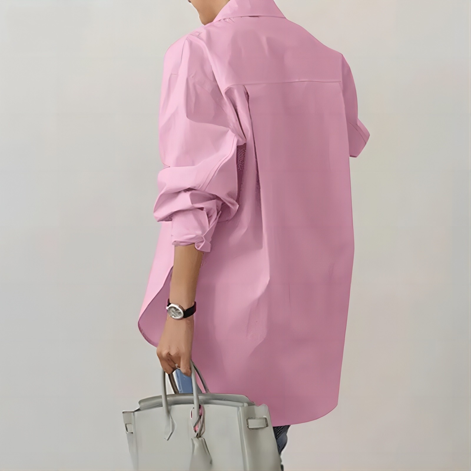 Camicia elegante da donna con colletto e maniche lunghe ufficio_voghion.com