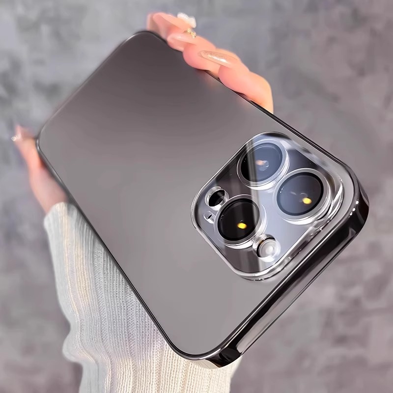 Ag Matte Phone Case For Iphone 16 Pro Max With Lens Protector_voghion.com