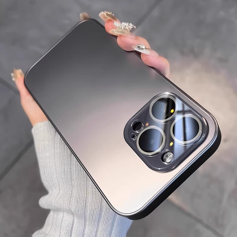 Suitable For IPhone 16 Pro Max Phone Case New AG Matte 14 With Lens Protector Anti-drop Protective Cover_voghion.com