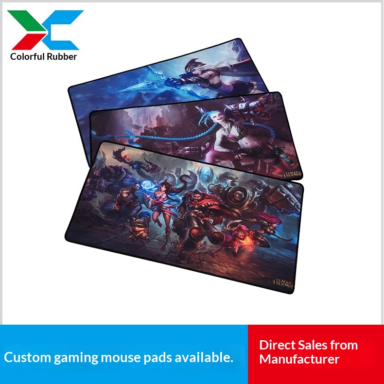 Farbenfrohe Hersteller, Werbe-Mauspads, Mauspad-Geschenke, Gaming-Mauspads mit Kantenverriegelung_voghion.com