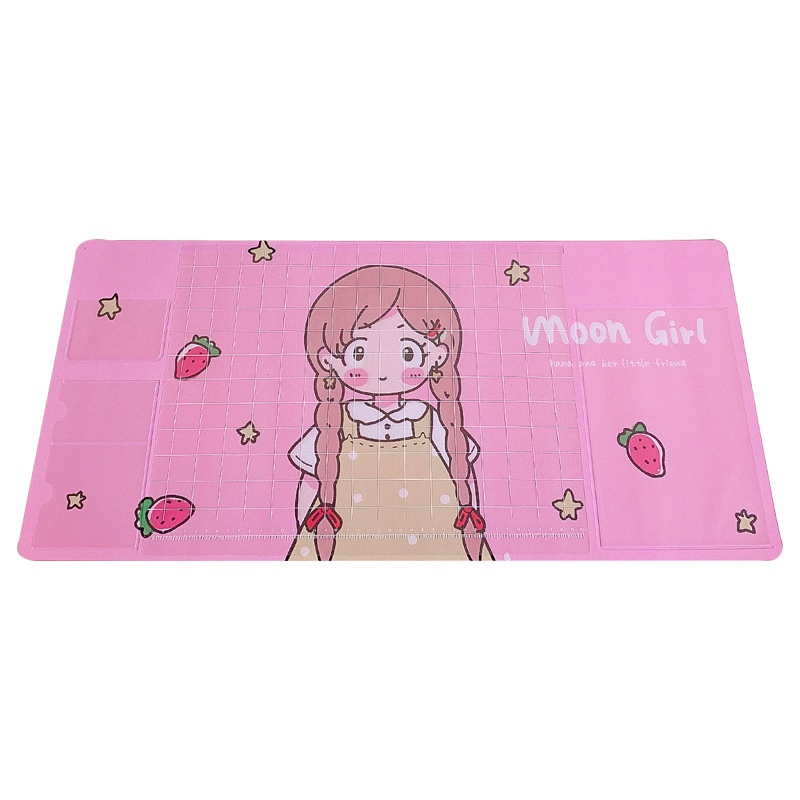 Yilan Cute Mouse Girly Student Desk Computer Soft Pad Ins Style Personalized Creative Desktop Gaming Mat_voghion.com