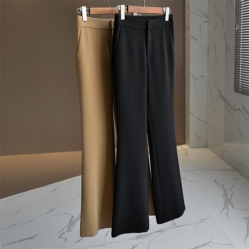 The In-stock Item Was Finally Shipped After Long Wait! Women's Micro-flared Casual Pants Make Legs Look Longer, Have A_voghion.com