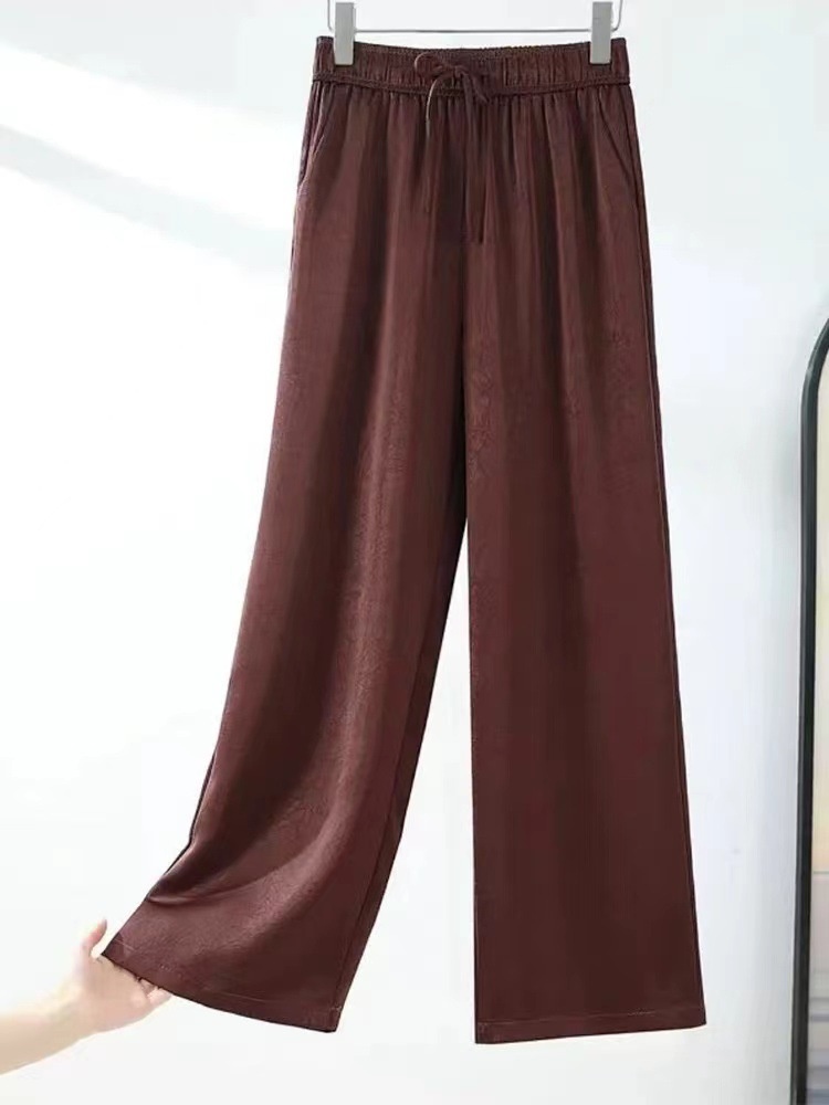 Capris mujer slim rectos de pierna ancha primavera otoño_voghion.com