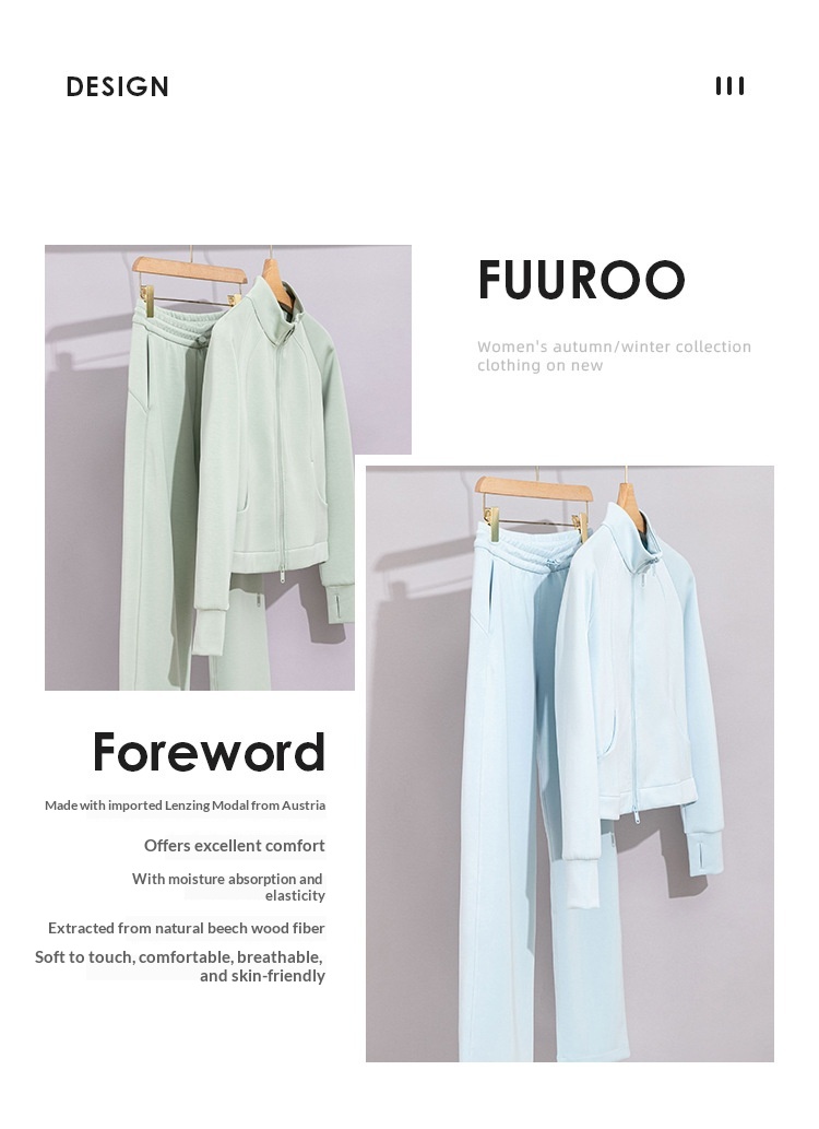 Wide Leg Women's Pants With Drawstring Elastic Waist Autumn_voghion.com