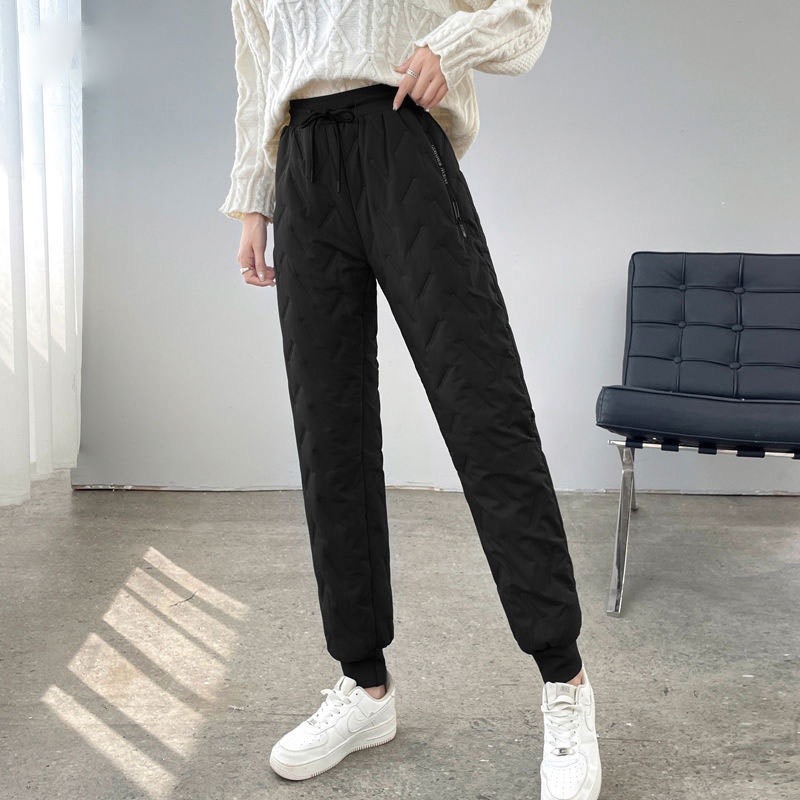 Women's Fleece-lined Winter Ski Pants Waterproof Windproof Warm_voghion.com