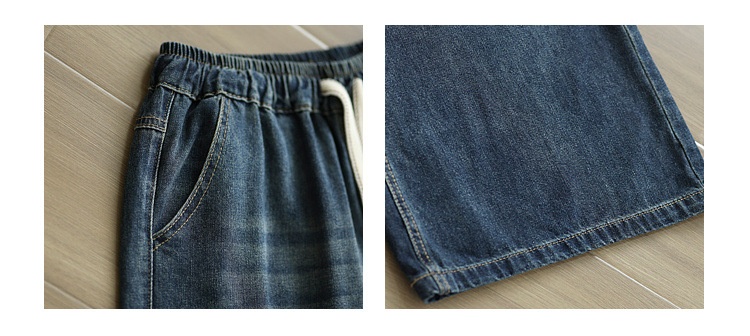 Damen Denim Culottes Weite Passform Für Den Herbst_voghion.com