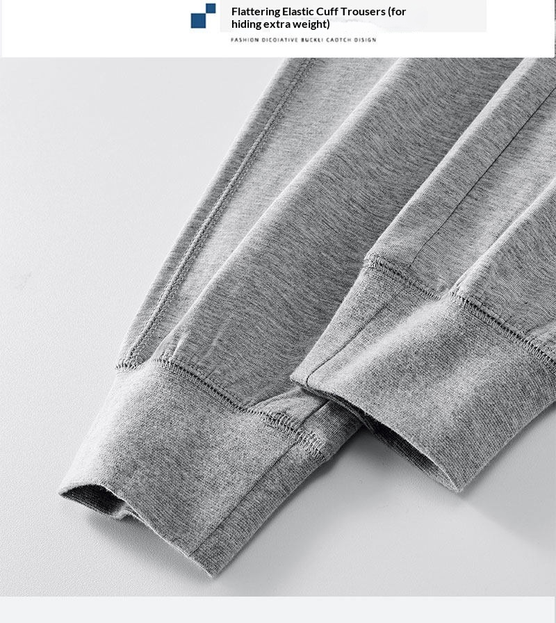 Dames jogger broek met hoge taille van wit katoen voor casual_voghion.com