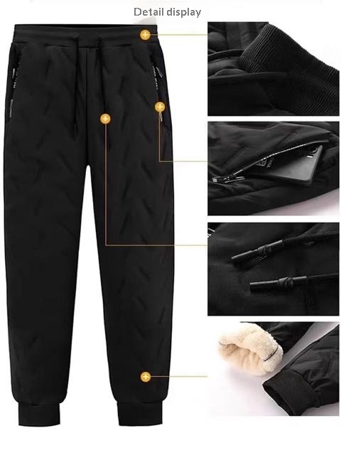 Women's Fleece-lined Winter Ski Pants Waterproof Windproof Warm_voghion.com