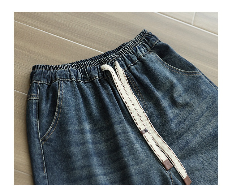Damen Denim Culottes Weite Passform Für Den Herbst_voghion.com