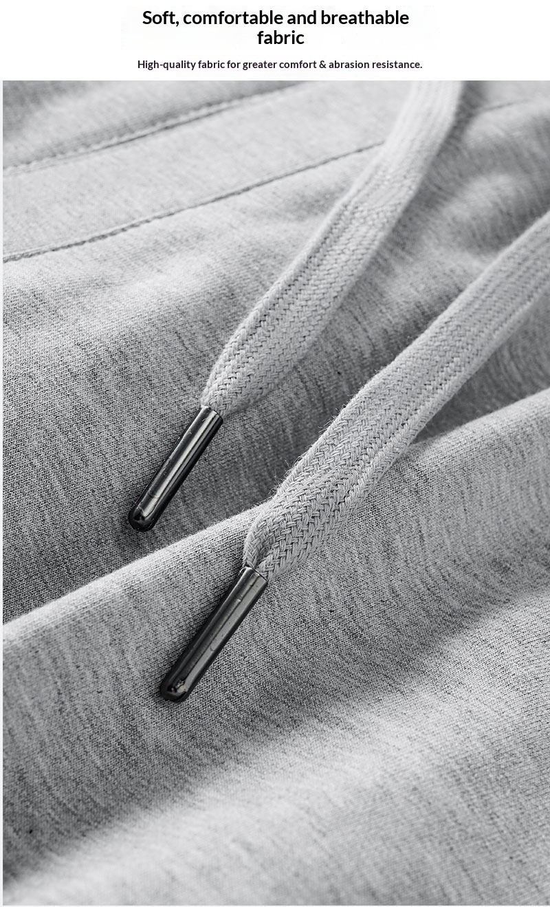 Dames jogger broek met hoge taille van wit katoen voor casual_voghion.com