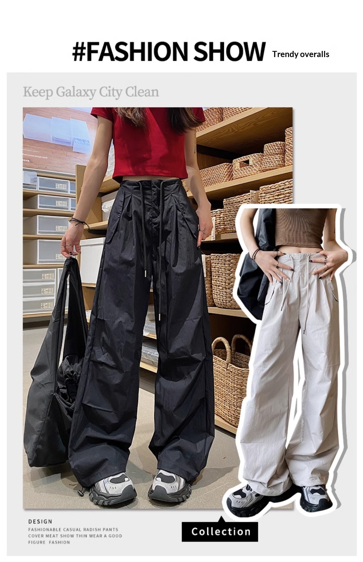 Women's Quick-dry Work Pants Slimming High-waisted Casual Trousers_voghion.com