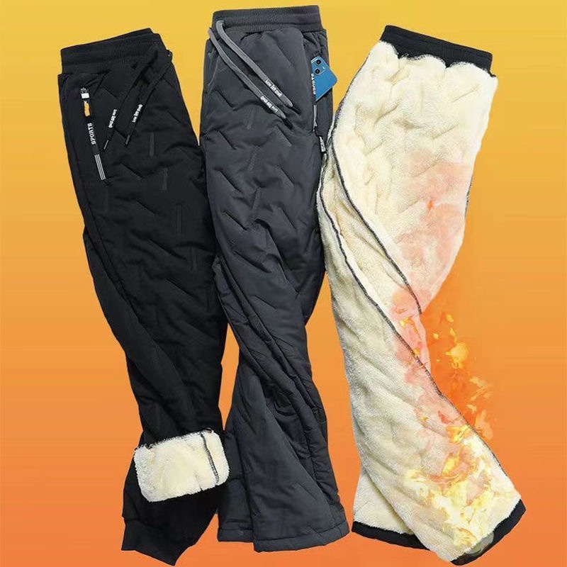 Women's Fleece-lined Winter Ski Pants Waterproof Windproof Warm_voghion.com