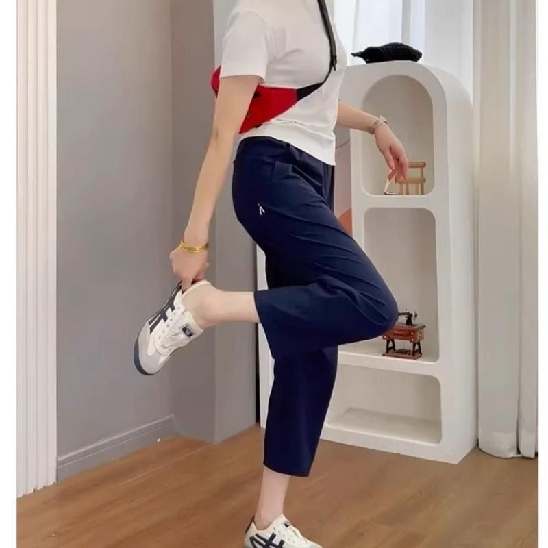Dames harembroek voor grote maten sportieve casual losse broek_voghion.com