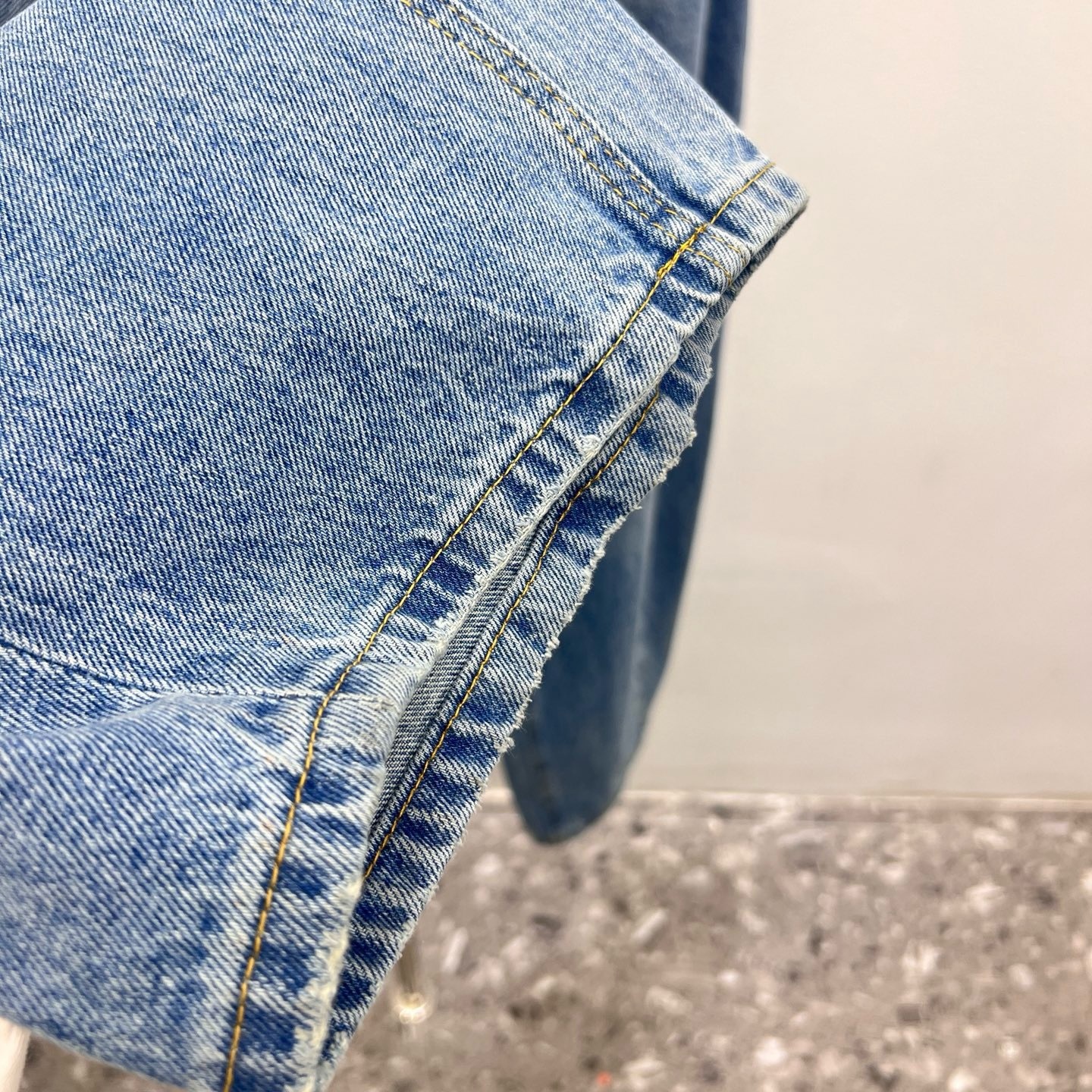 Women's Jeans With Rhinestones And Back Logo High-end Design_voghion.com