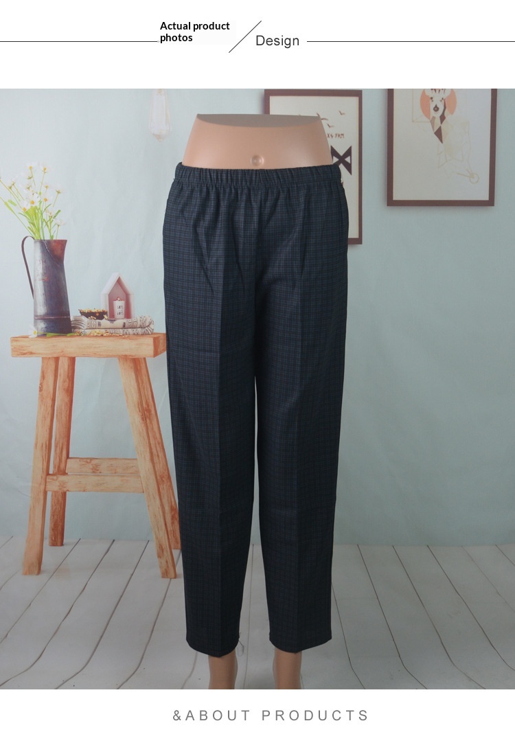 Dames capri broek met elastische taille voor oudere dames_voghion.com
