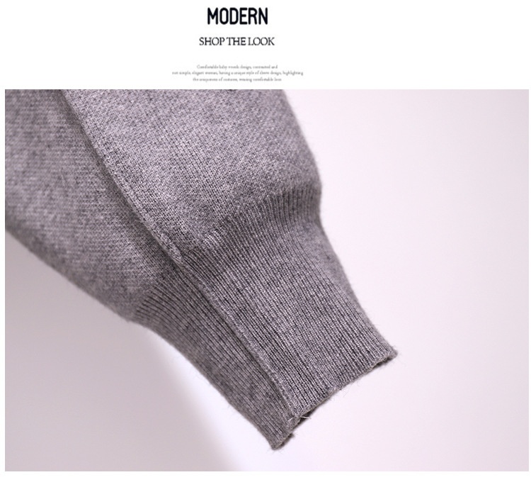Dam harembyxor i stickat slim fit för höst och vinter_voghion.com