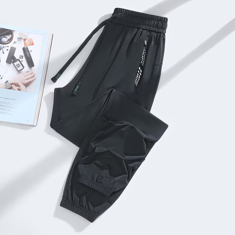 Dames casual broek van ijszijde met zakken en ritsen_voghion.com