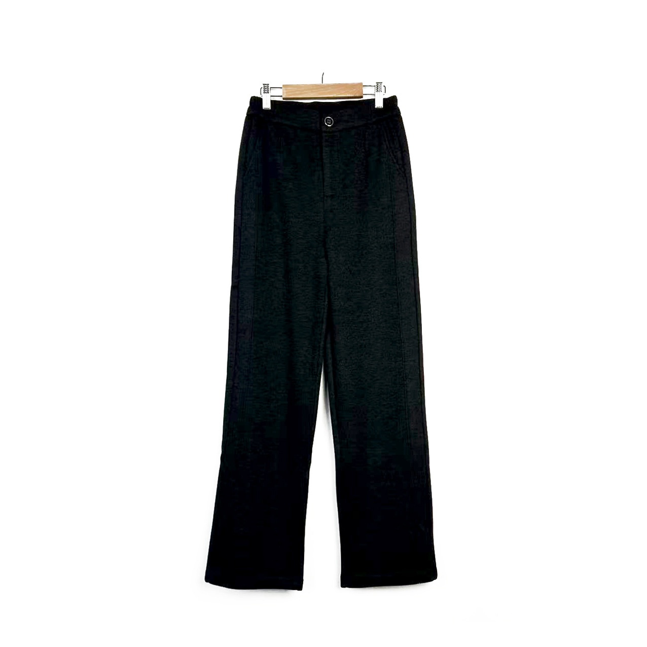 Pantalones de mujer en seda de morera cepillada rectos_voghion.com