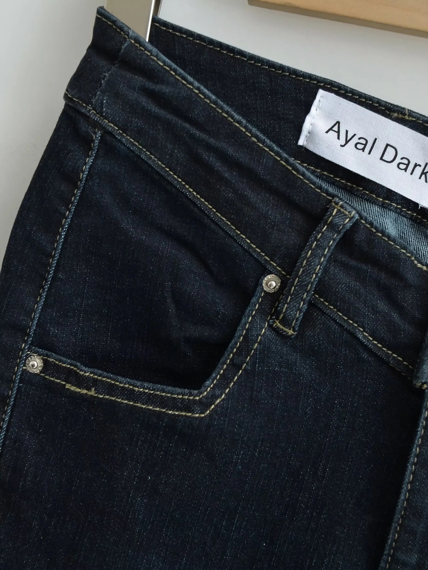 Women's Jeans High Waisted Flared Slimming Retro Style Trousers_voghion.com