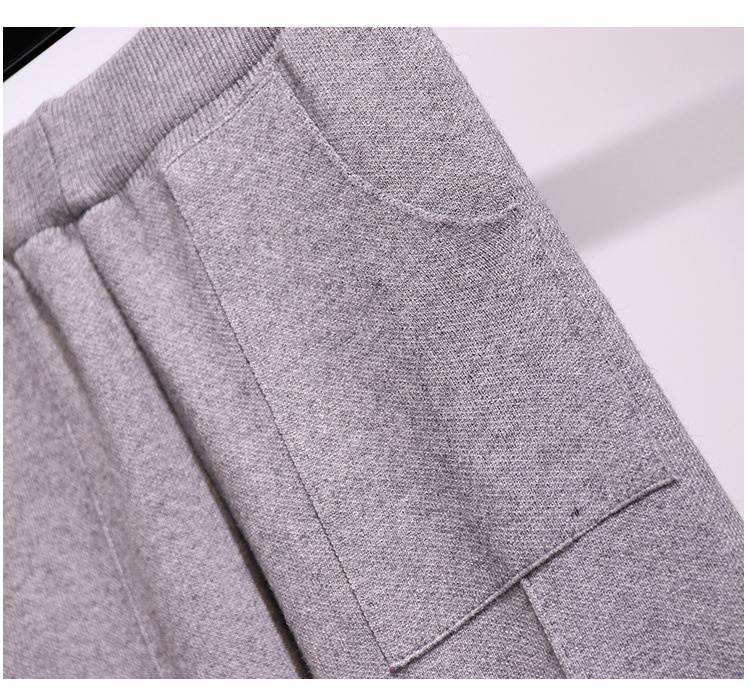 Dam harembyxor i stickat slim fit för höst och vinter_voghion.com