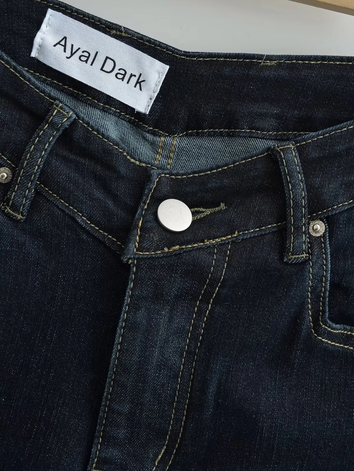 Women's Jeans High Waisted Flared Slimming Retro Style Trousers_voghion.com