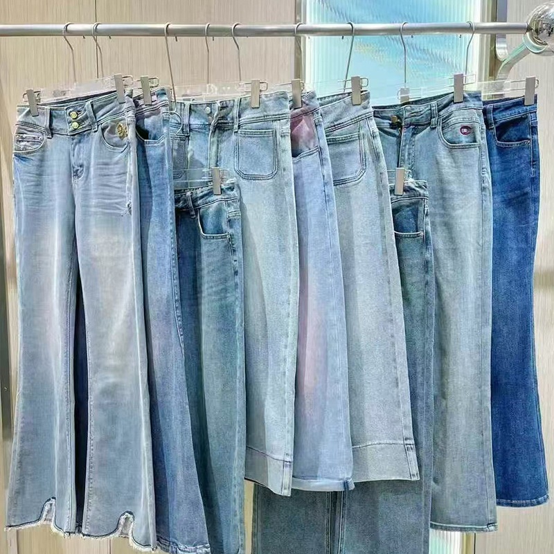 Dames jeans zomercollectie luxe design broek van denim_voghion.com