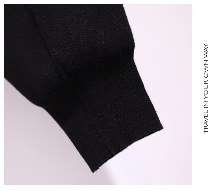 Dam harembyxor i stickat slim fit för höst och vinter_voghion.com