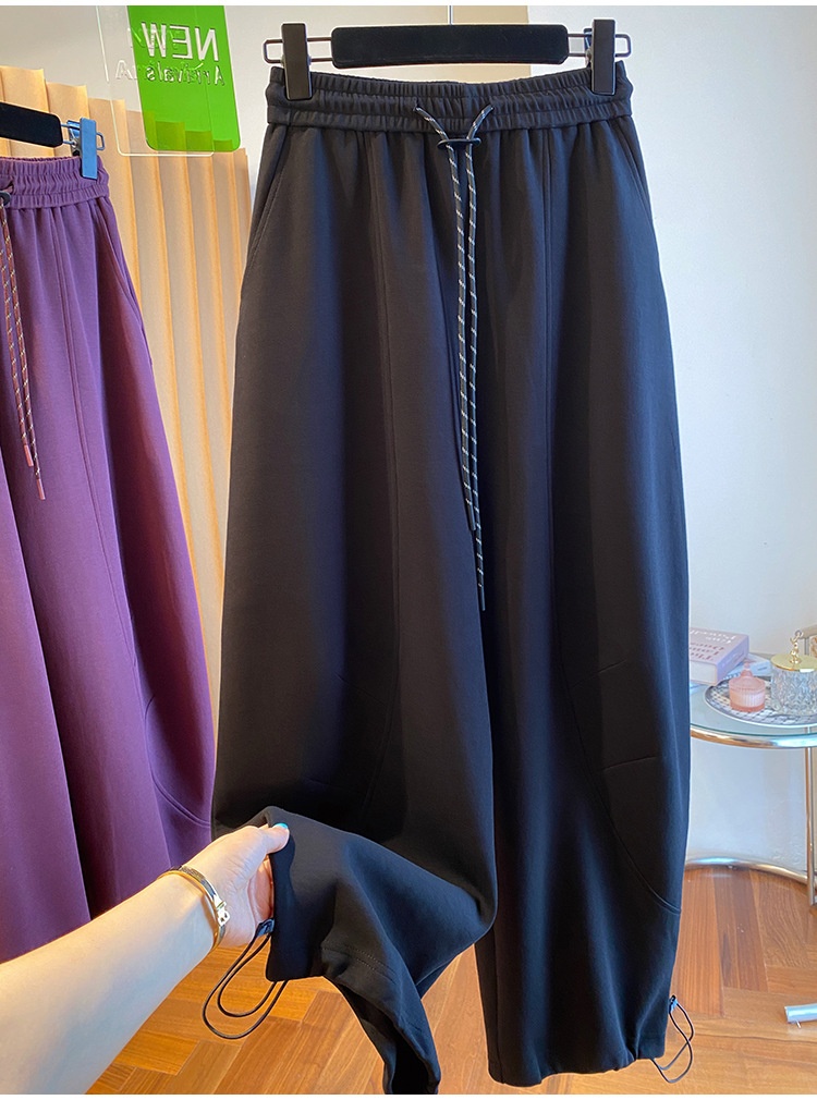 Capri donna gamba larga comodi e larghi per autunno_voghion.com