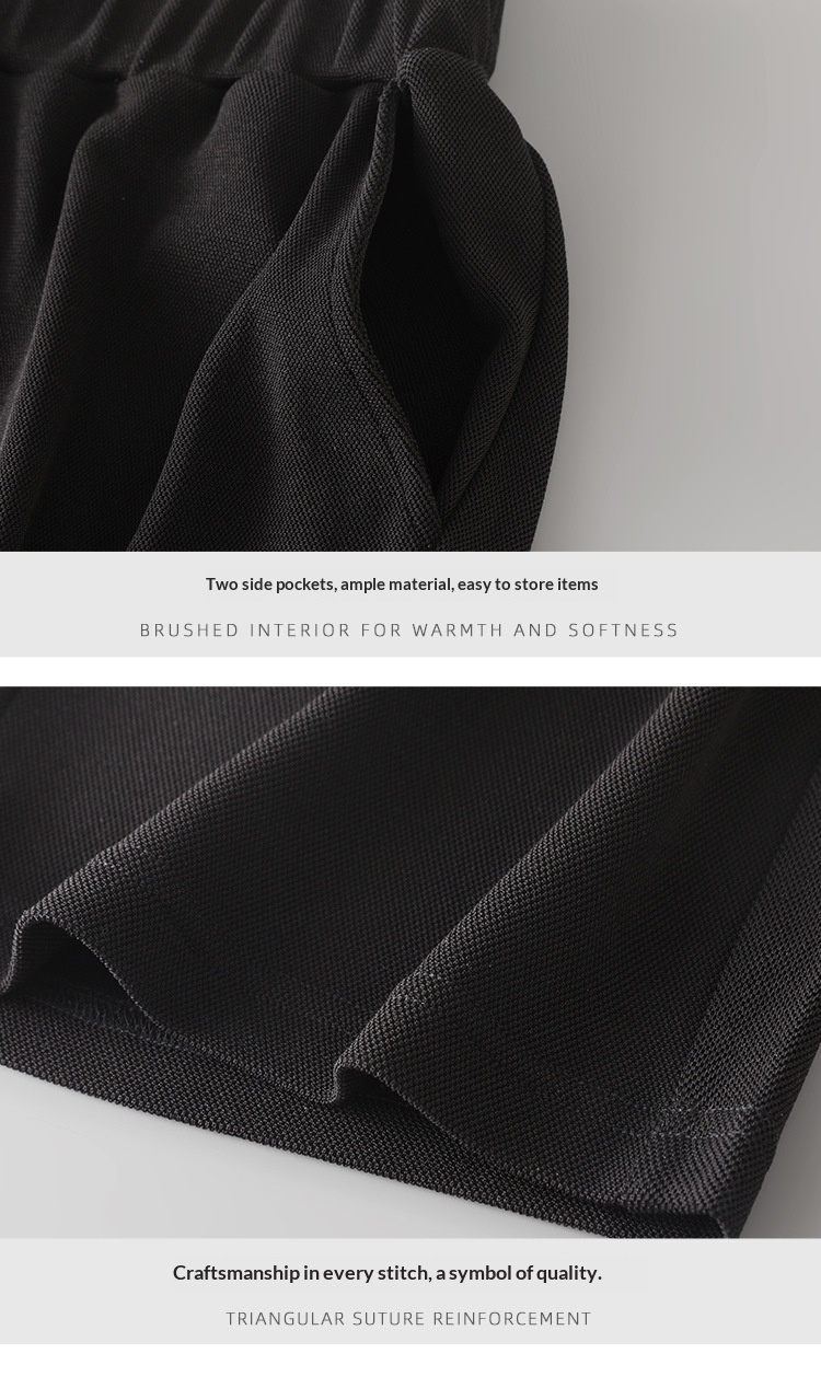 Women's Comfortable Silk Pique Pants Loose Fit Slimming Trousers_voghion.com