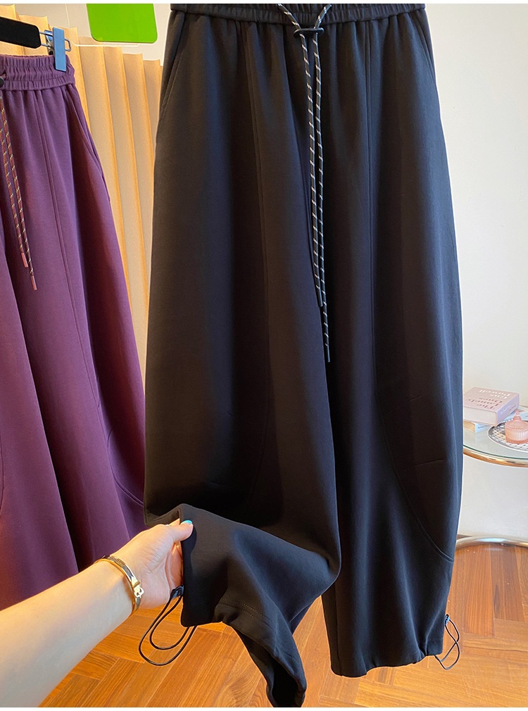 Capri donna gamba larga comodi e larghi per autunno_voghion.com