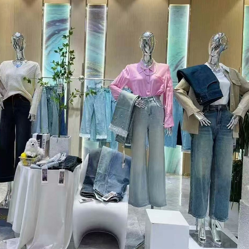 Dames jeans zomercollectie luxe design broek van denim_voghion.com