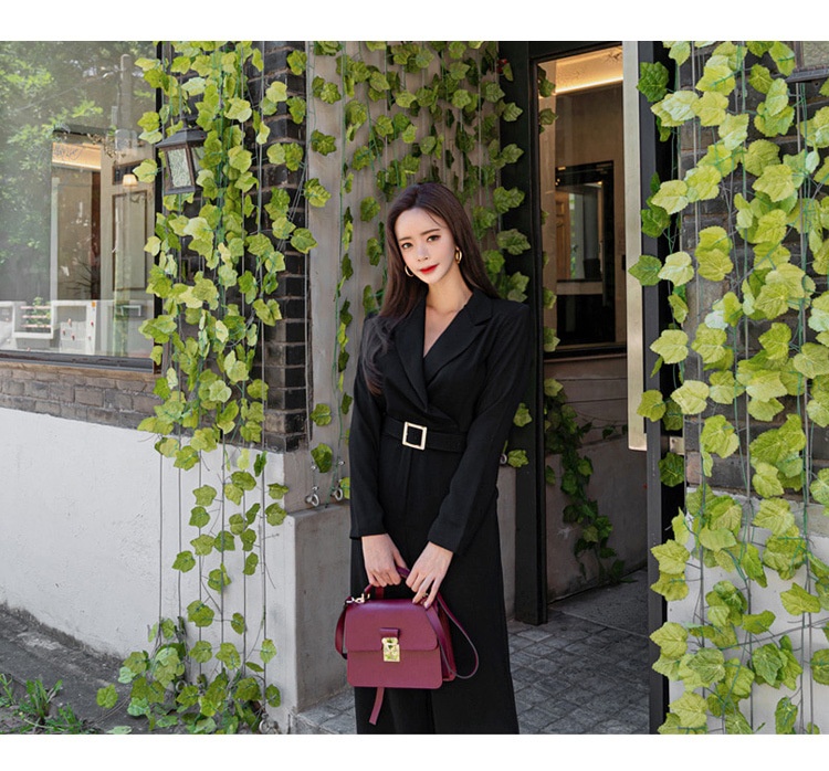 Jumpsuit donna elegante a gamba larga con vita stretta_voghion.com