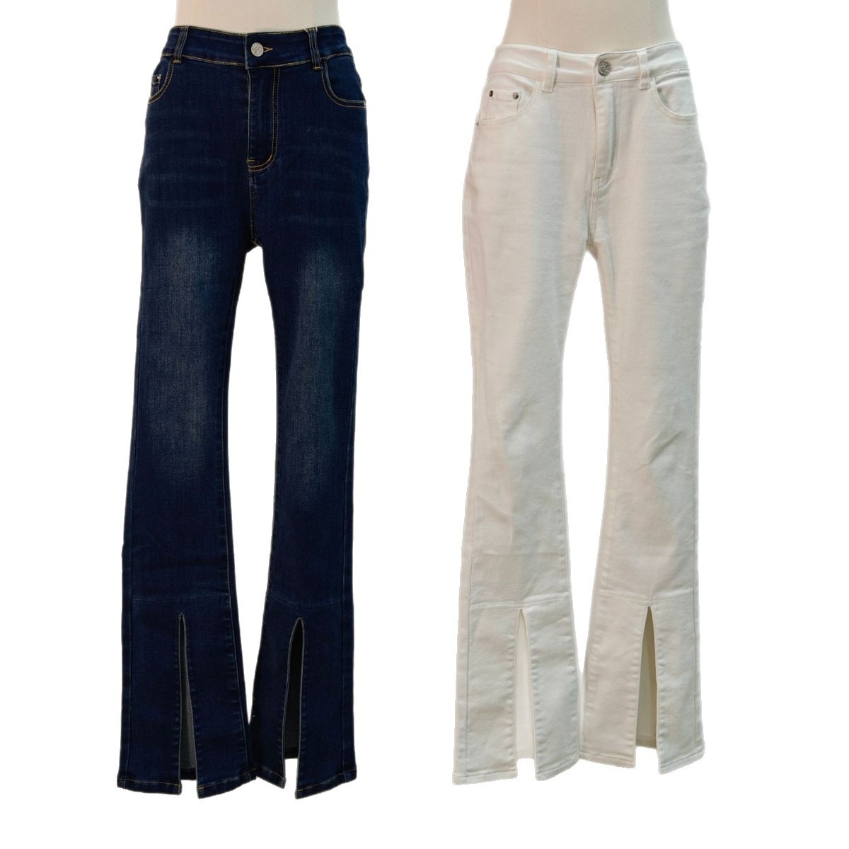 American-style Hot Girl Micro-flared Jeans For Women, 2025 Spring-summer New Model, Elegant And Sophisticated,_voghion.com