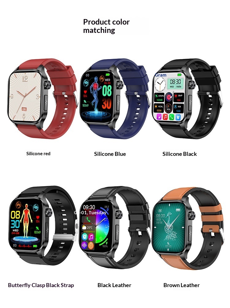 Smartwatch Et580 Mit Bluetooth-anruffunktion Und Gesundheitsmessung_voghion.com