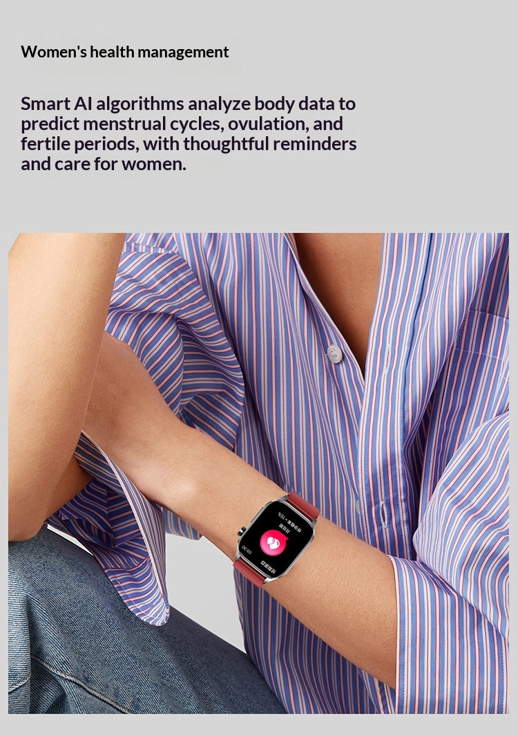 Smartwatch Et580 Mit Bluetooth-anruffunktion Und Gesundheitsmessung_voghion.com